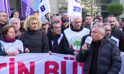 TBMM önünde  "Halk için Bütçe, Demokratik Türkiye" konulu açıklamaya polis izin vermedi