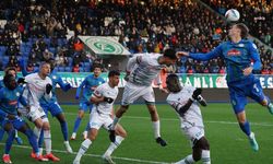 Rizespor, Konyaspor ile 1-1 berabere kaldı