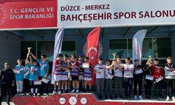 64 sporcu dereceye girmek için yarıştı