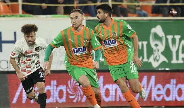 Alanyaspor, Gaziantep FK’yı 3-0 mağlup etti