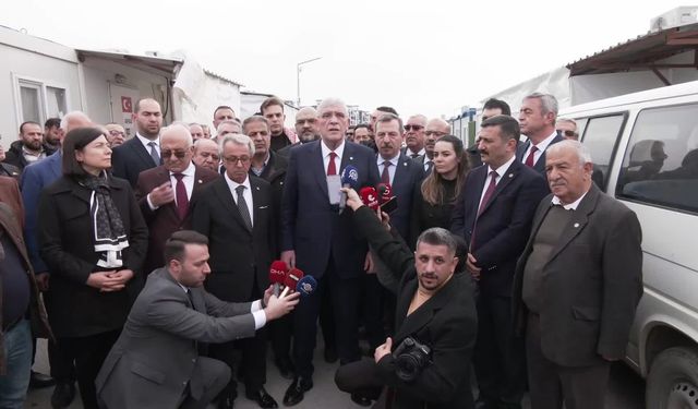 Dervişoğlu'ndan Bahçeli'ye: ''Şaşkın değil ama kızgın bakışım olduğu söylenebilir."