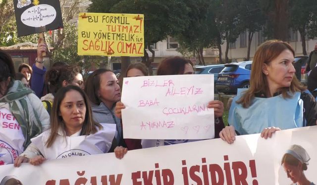 İzmir'de ebe ve hemşirelerden 'yönetmelik' tepkisi: "Yoksulluk sınırı altında kalan bir ödemeyi hak etmiyoruz"