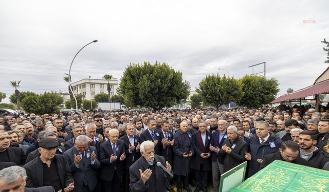 Mersin Büyükşehir Belediye Başkanı Seçer’in kardeşi Uğurcan Seçer, son yolculuğuna uğurlandı