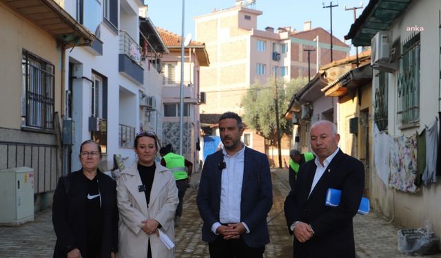 Ödemiş Belediyesi’nden Türkmen Mahallesi’nde çalışma