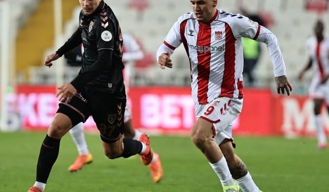 Sivasspor, Samsunspor ile 0-0 berabere kaldı