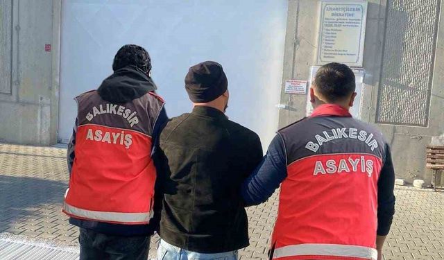 62 yıl 6 ay hapis cezası bulunan şahıs yakalanarak cezaevine teslim edildi