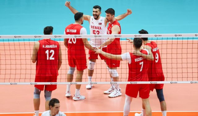 A Milli Erkek Voleybol Takımı’nın rakipleri belli oldu