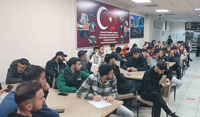 Adilcevaz’da yurtta afet farkındalık eğitimi ve tahliye-yangın tatbikatı