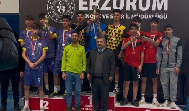 Aşkale spor müsabakalarında başarısı ile öne çıkıyor