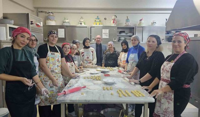 Bandırma’da geleceğin pasta ustaları yetişiyor