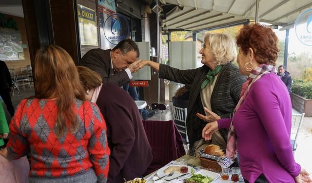 Başkan Balaban seçilmiş kadınları ağırladı