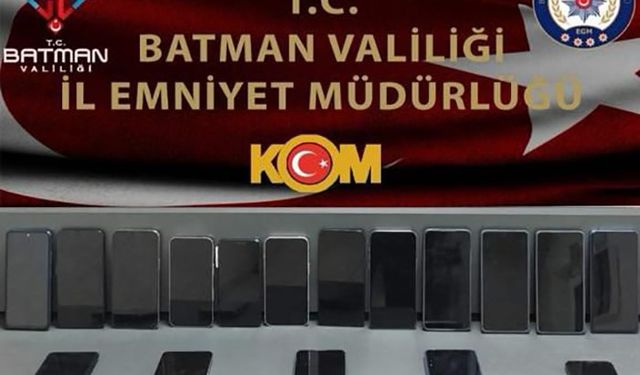 Batman’da gümrük kaçağı ürünler ele geçirildi: 2 gözaltı