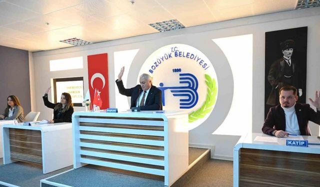 Bozüyük Belediye Meclisi, 2024 yılının son toplantısını yaptı