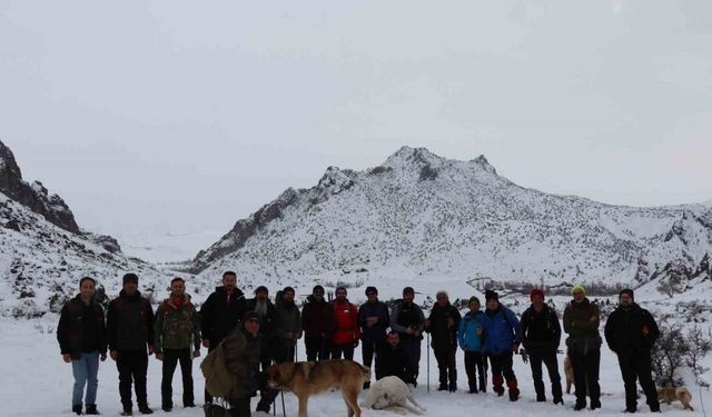 Erzurum’da doğaseverler yaban hayatını unutmadılar