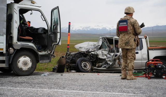 Erzurum’da jandarma bölgesinde bir ayda 25 trafik kazası