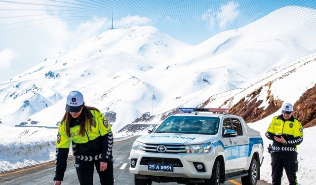 Erzurum’da kent merkezinde bir ayda 142 trafik kazası