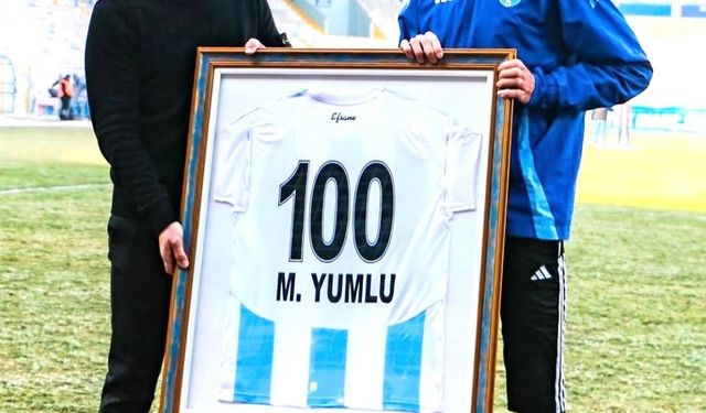 Erzurumspor’da 100 bereketi