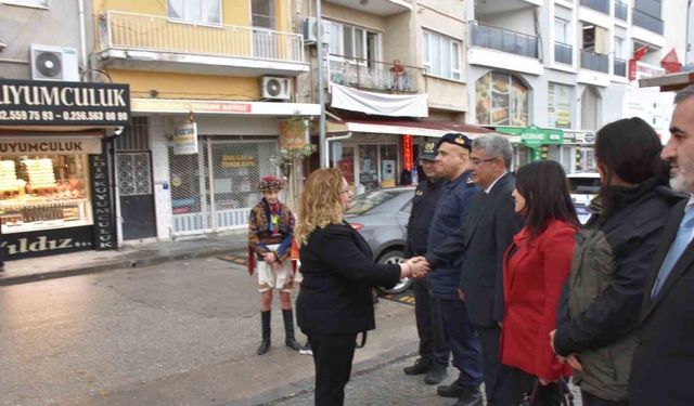 Germencik’e atanan Kaymakam Doğru göreve başladı