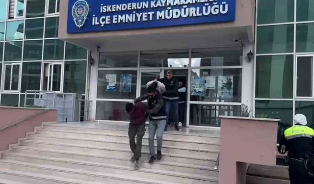 İskenderun’da uyuşturucu taciri 2 şahıs tutuklandı