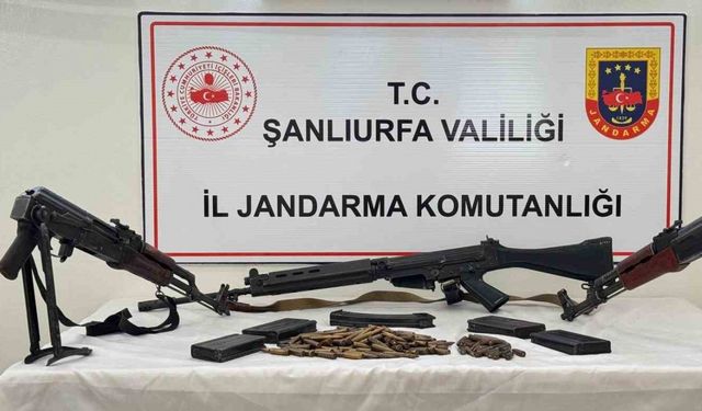 Jandarma operasyonunda çok sayıda silah ele geçirildi