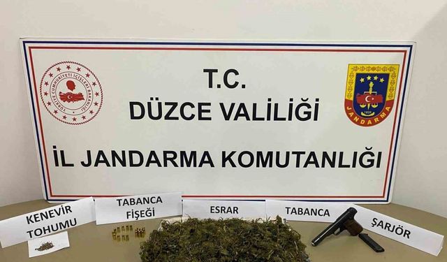 Jandarma’dan uyuşturucu operasyonu