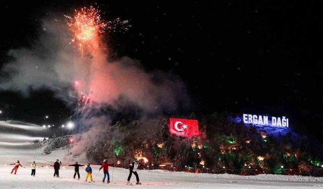 Kayak merkezlerinde en fazla kar kalınlığı 88 santimetreyle Ergan’da ölçüldü