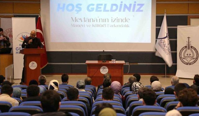 KBÜ’de ‘Mevlana’nın İzinde Manevi ve Kültürel Farkındalık’ etkinliği