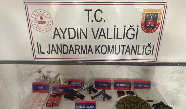 Kuyucak’ta jandarmadan uyuşturucu operasyonu:2 tutuklama