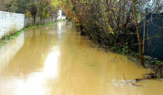 Muğla’da yoğun yağış su baskınlarına sebep oldu