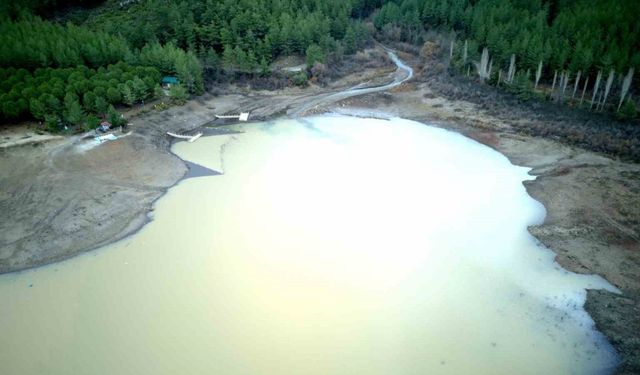 Muğla’daki yağışlar Ula Göleti’nin su seviyesini yükseltti