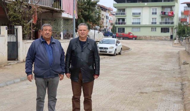 Nazilli’de yol çalışmaları devam ediyor