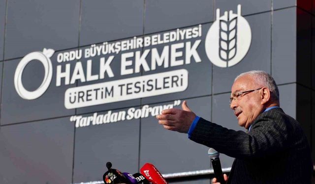 Ordu’da Halk Ekmek açıldı