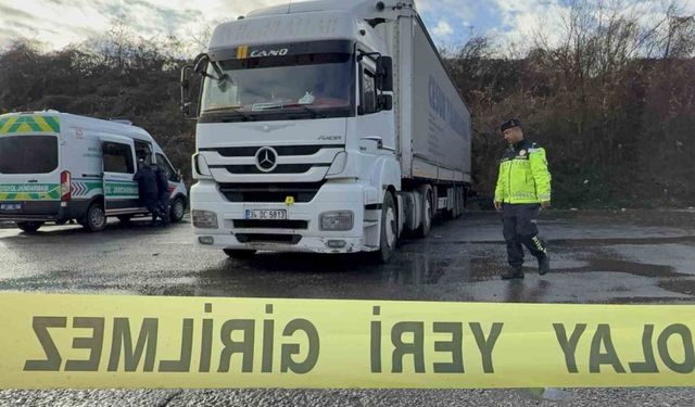 Park halindeki tırın dorsesinde ölü bulundu