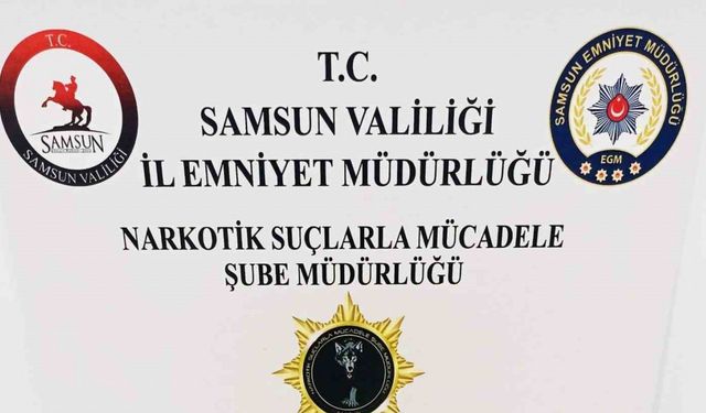 Samsun’da metamfetamin ele geçirildi