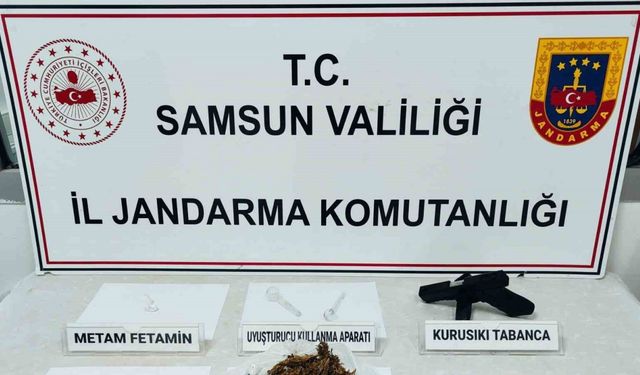 Samsun’da uyuşturucu operasyonu