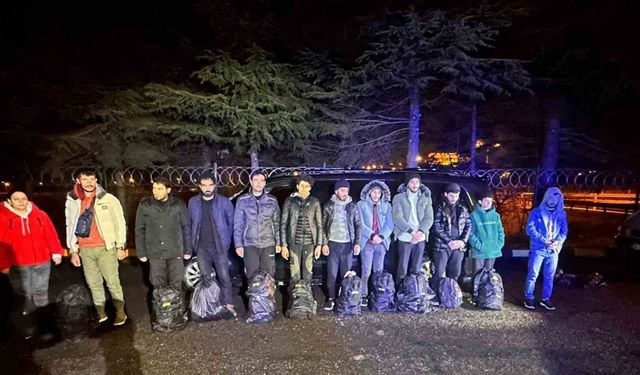 Tekirdağ’da 11 kaçak göçmen yakalandı