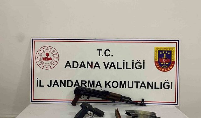 Uzun namlulu silah yakalatan bir kişi tutuklandı