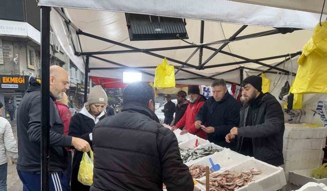 Zonguldak’ta kilosu 75 liradan satılan istavrite rağbet