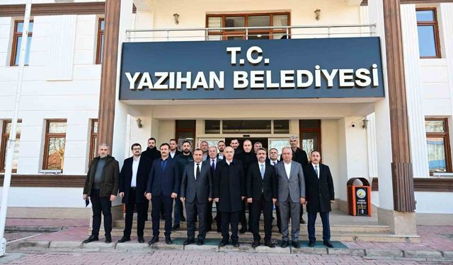 Göçer Büyükşehir Belediye Başkanı Sami Er'i Ağırladı