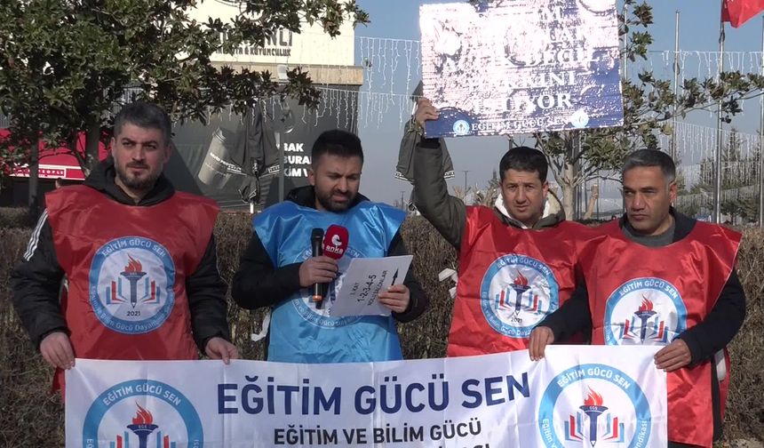 Eğitim Gücü Sen Malatya Şubesi Başkanı Yılmazoğlu: "Öğretmenlere yapılacak ocak ayı zammı sorunları çözmüyor"