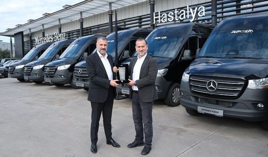 150 adet Mercedes-Benz Sprinter minibüs teslimatı