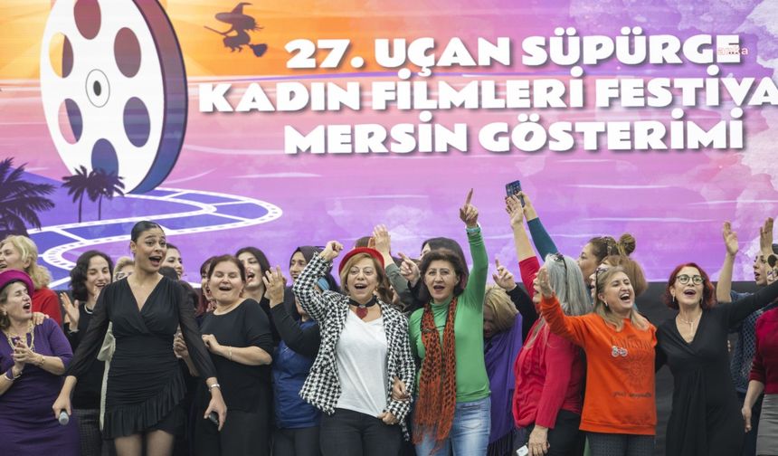 27’nci Uçan Süpürge Kadın Filmleri Festivali, Mersin'de başladı