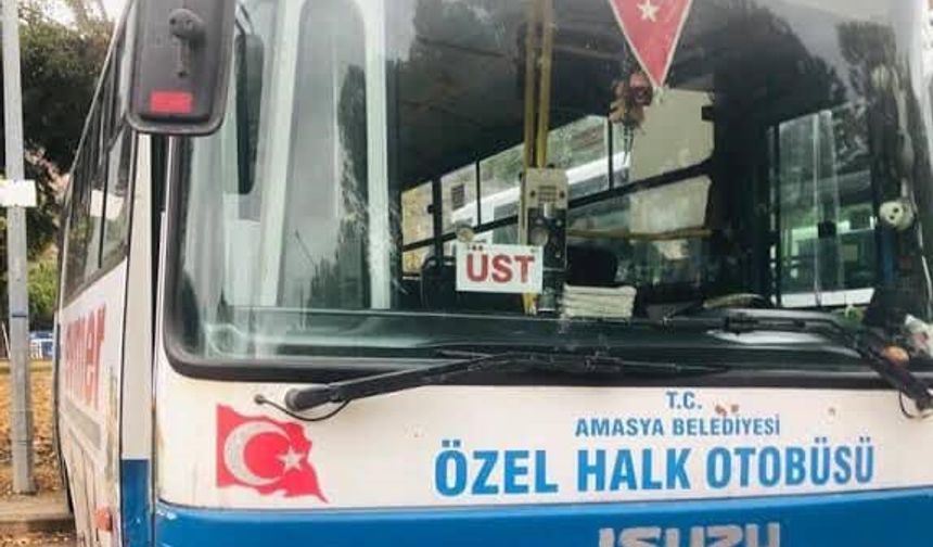 Amasya’da yolcusunu son durağa götürmeden indiren halk otobüsü şoförüne 2 bin TL ceza