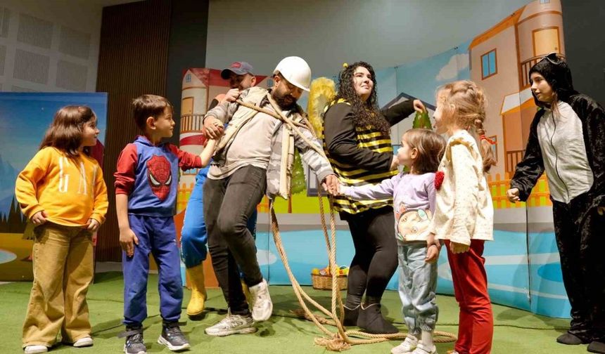 Başiskeleli çocuklar Ali Baba’nın Çiftliği’nde eğlendi