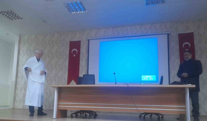 Elazığ’da umre semineri düzenlendi