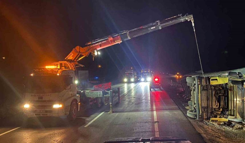 Emirdağ’da kaza 1 yaralı