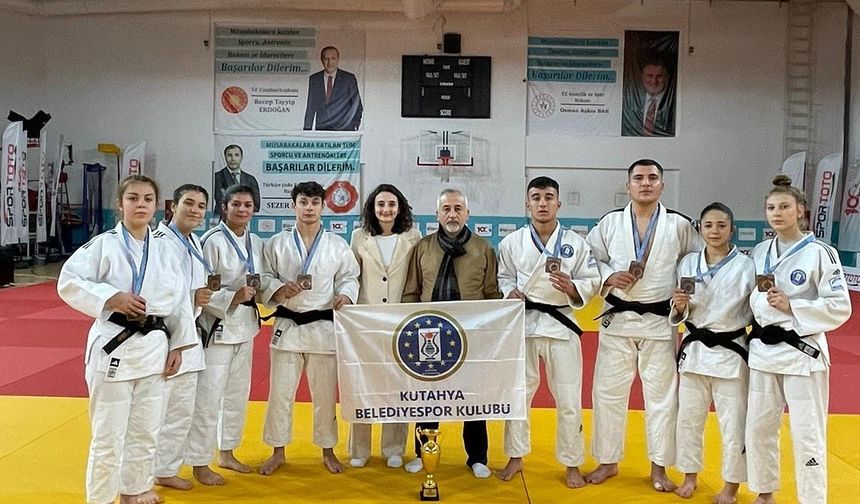 Kütahya Belediyespor Judo Takımı, Türkiye üçüncüsü oldu